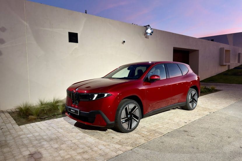 2026 BMW iX3 With Fire Red Paint: First Real Images