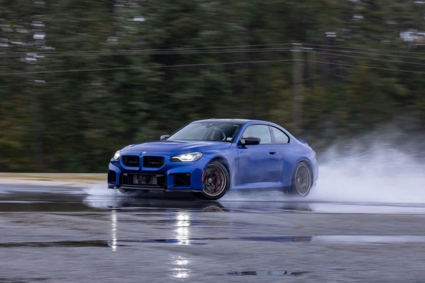 2026 BMW M2 CS REVIEW sliding in the rain