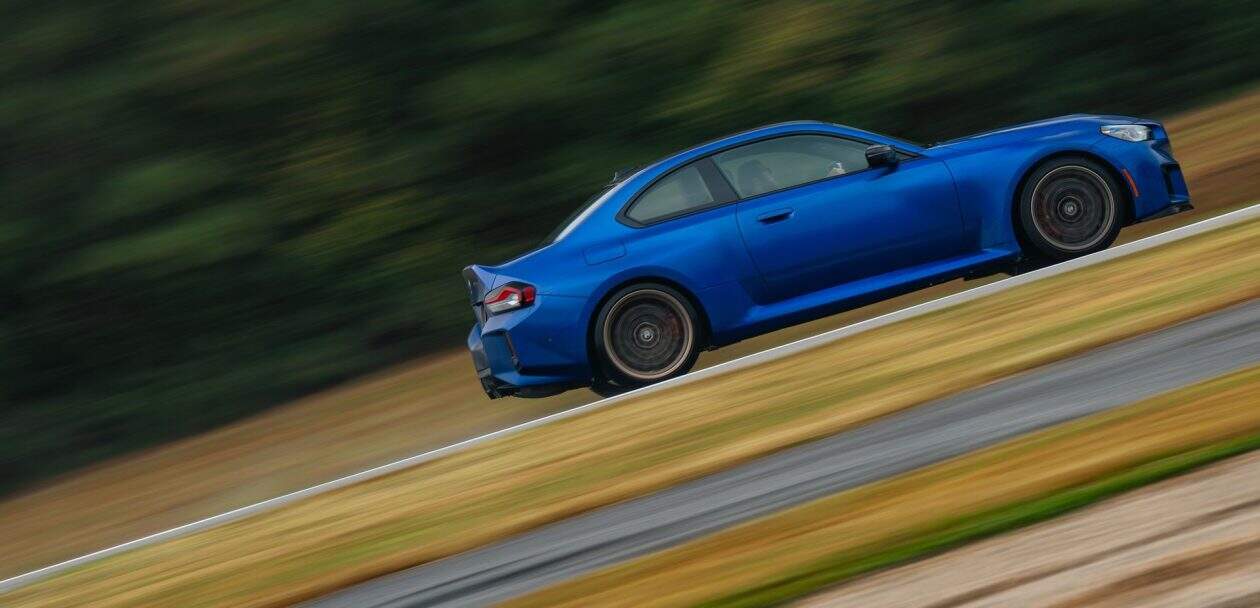 2026 BMW M2 CS on the track