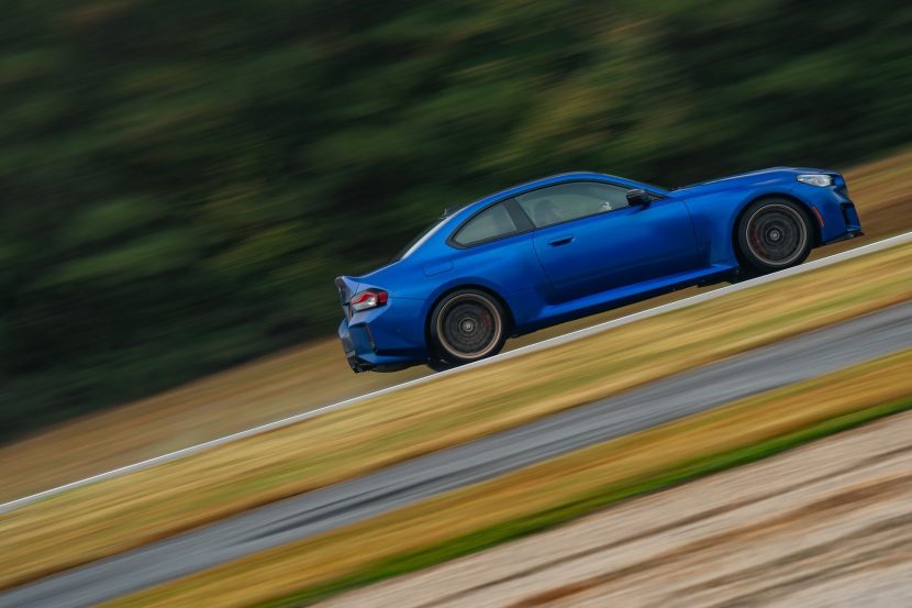 2026 BMW M2 CS on the track