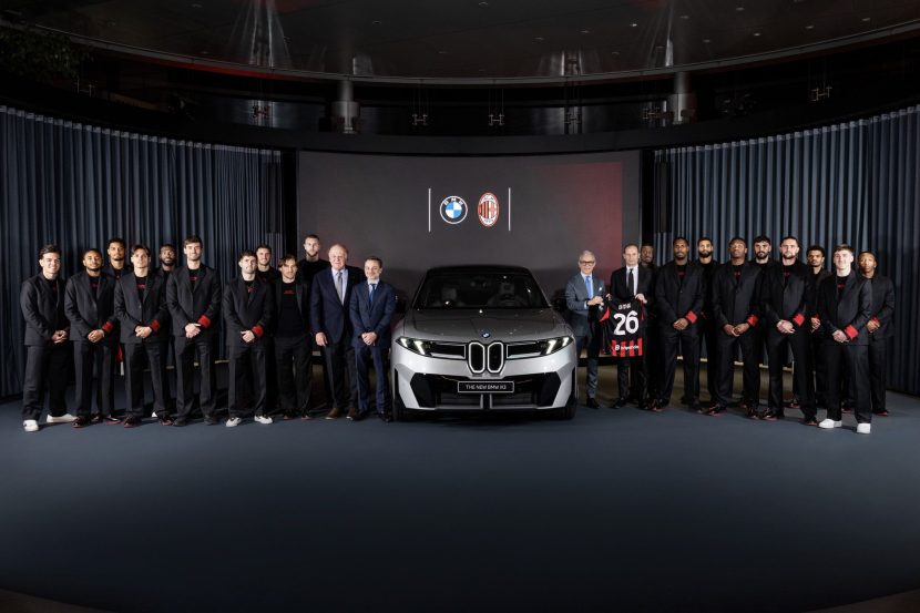 BMW Italia Delivers 20 New Cars to AC Milan for 2025–2026 Season