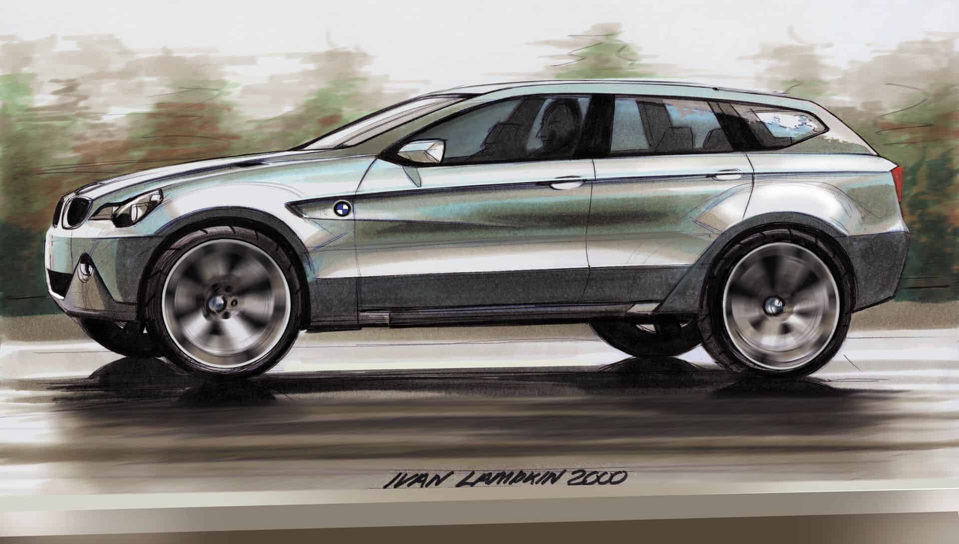 BMW X7 SKETCHES DESIGNWORKS 00