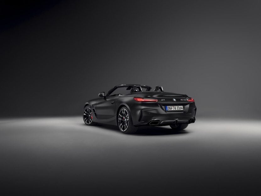 BMW Z4 FINAL EDITION three quarter rear view