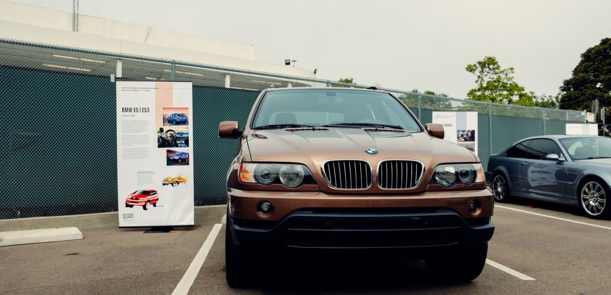 E53 BMW X5 parked at the DESIGNWORKS in Santa Monica