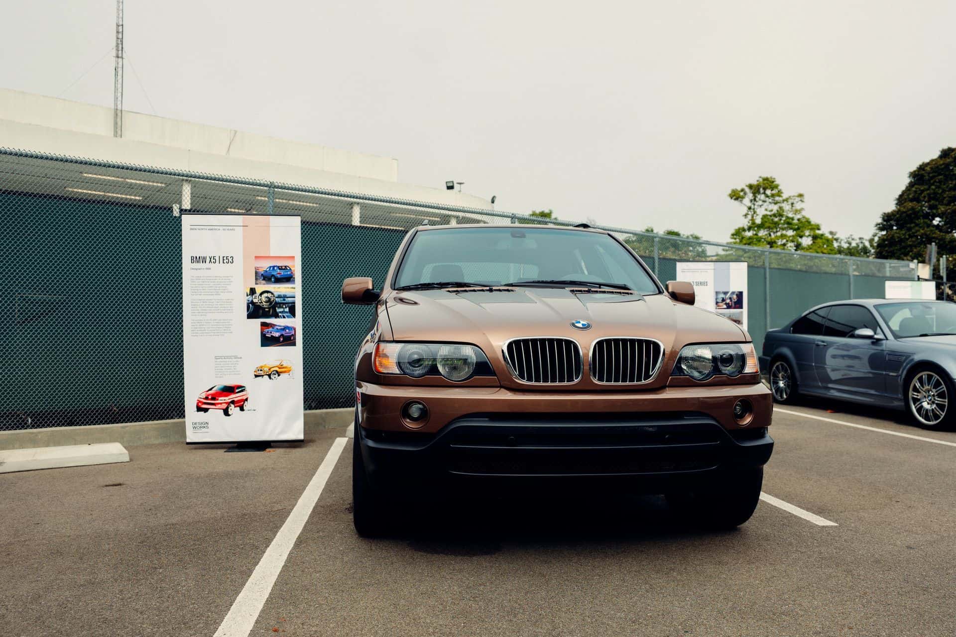 E53 BMW X5 parked at the DESIGNWORKS in Santa Monica