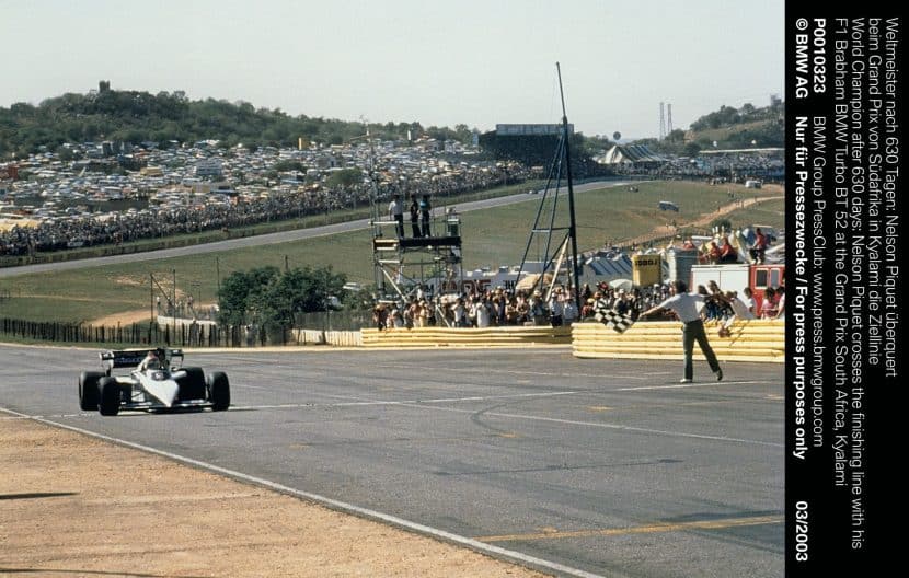 NELSON PIQUET BMW 01 NELSON PIQUET BMW 01