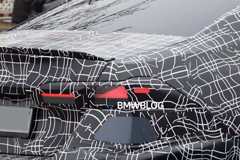 2027 BMW M5 LCI FACELIFT PROTOTYPE NEUE KLASSE 05 2027 BMW M5 LCI FACELIFT PROTOTYPE NEUE KLASSE rear end and taillights