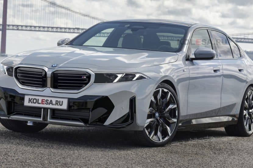 BMW 5 Series Facelift Strips Off Camouflage In New Rendering
