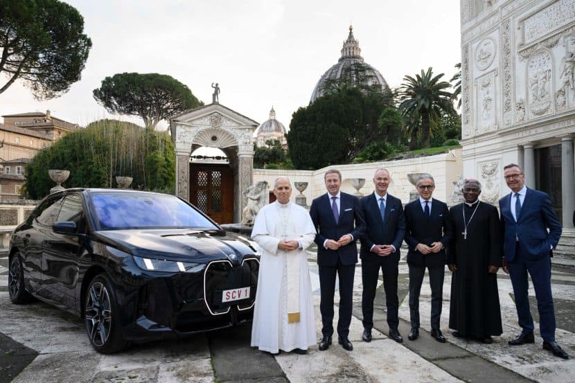 BMW Gifts The New Pope An Electric SUV