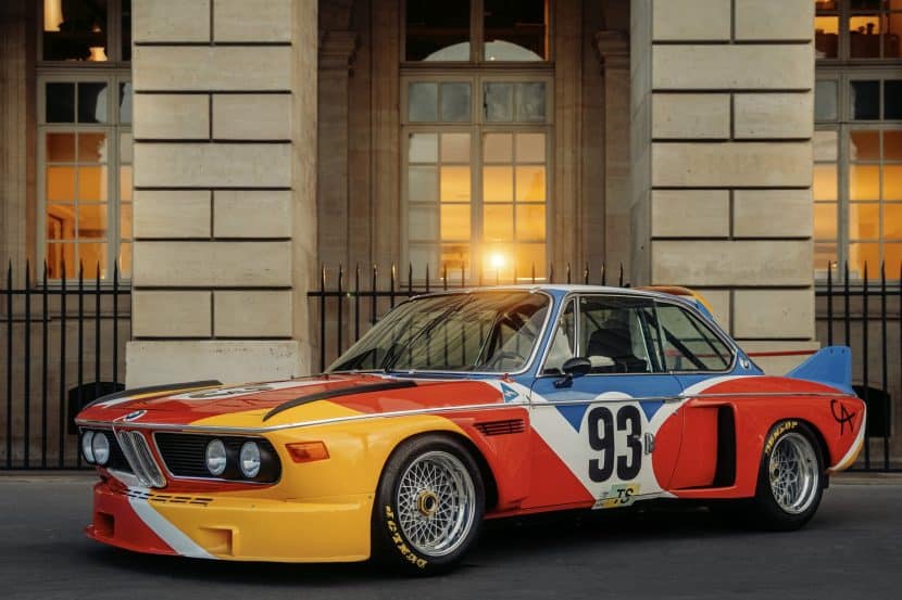 The Original BMW Art Car Visits Paris For Special Display