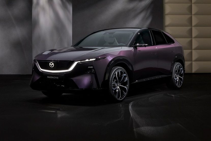 The New Mazda CX-6e Is A BMW iX3 Rival From China