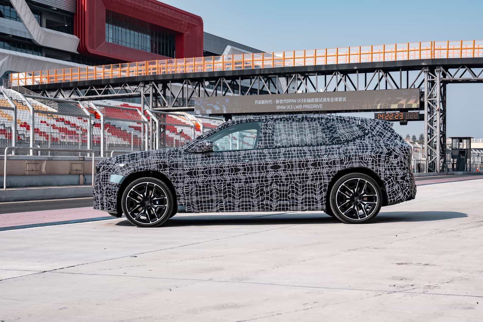 2026 BMW IX3 LONG WHEELBASE PROTOTYPE