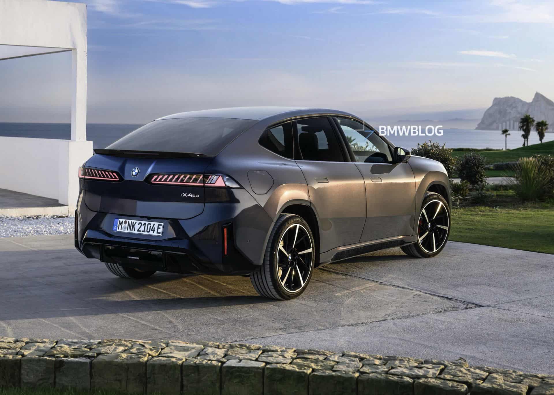 2027 BMW IX4 RENDERING REAR END 00