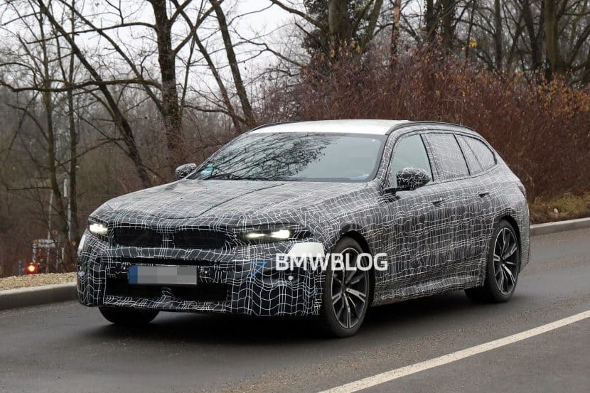 2027 BMW 5 SERIES TOURING LCI FACELIFT PROTOTYPE 15 2027 BMW 5 SERIES TOURING LCI FACELIFT PROTOTYPE 15