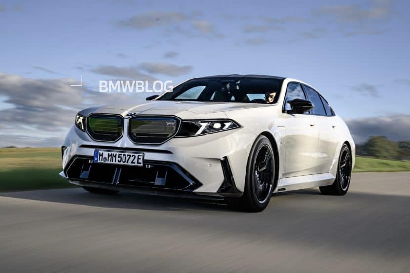2028 BMW M5’s Sharp Facelift Imagined Based On Spy Photos