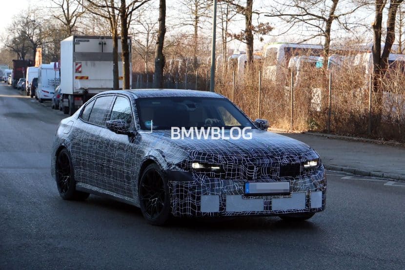 2028 BMW M3 G84 Spied With Bulging Fenders But No M Mirrors