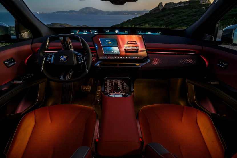 The New BMW iX3’s Interior Looks Cozy At Night