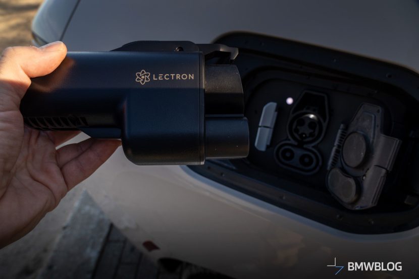 2026 BMW IX XDRIVE45 TEST DRIVE REVIEW 38 2026 BMW IX XDRIVE45 Lectron Adapter