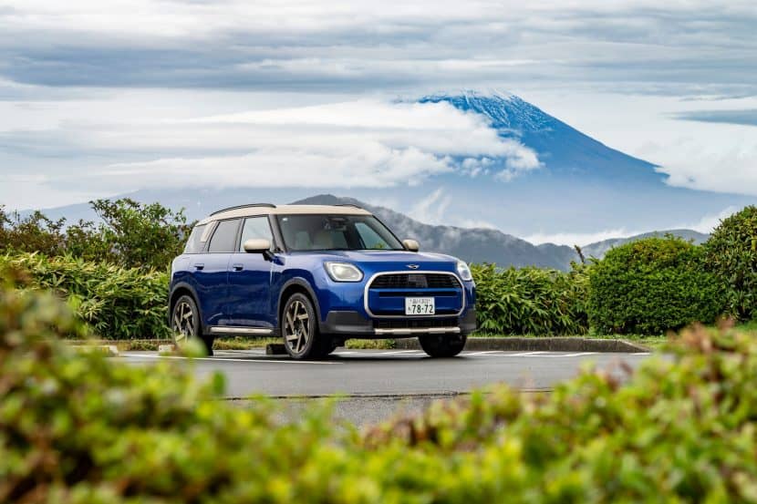 MINI Takes The Diesel Countryman To Mount Fuji