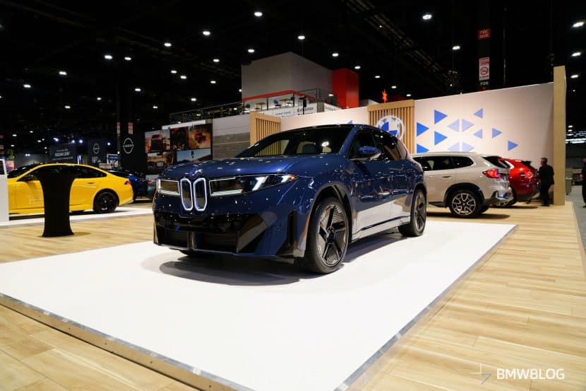 BMW Brings the U.S.-Spec 2026 iX3 to Chicago Auto Show With NACS Port and M Sport Steering