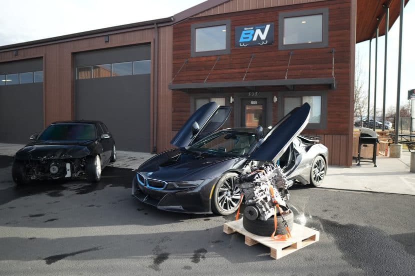 A Mad Genius Is Stuffing An Inline-Six Engine Into The BMW i8