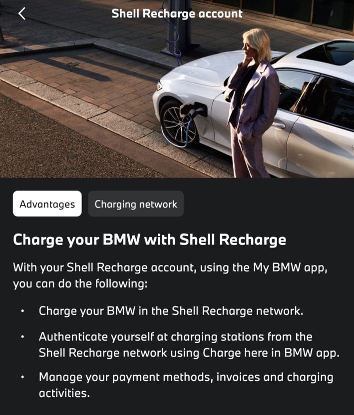 MY BMW APP SHELL RECHARGE 00 MY BMW APP SHELL RECHARGE 00