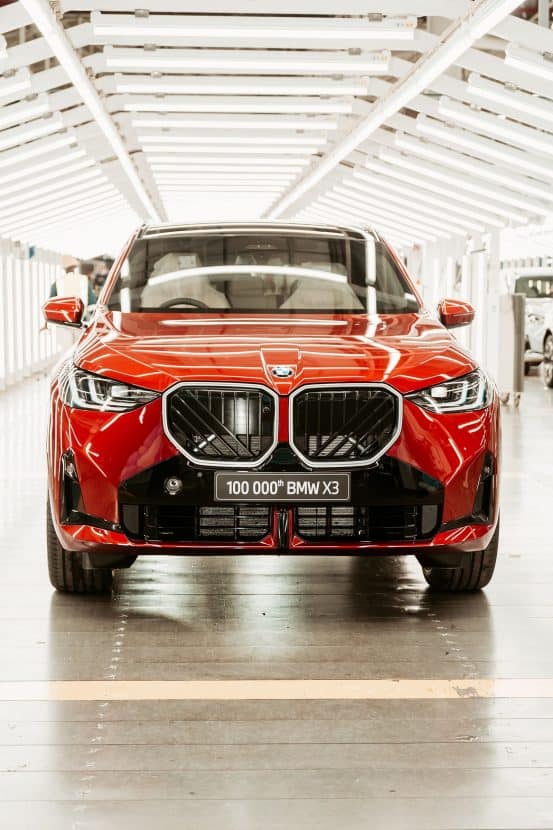 100,000TH BMW X3 G45 MADE IN ROSSLYN 1