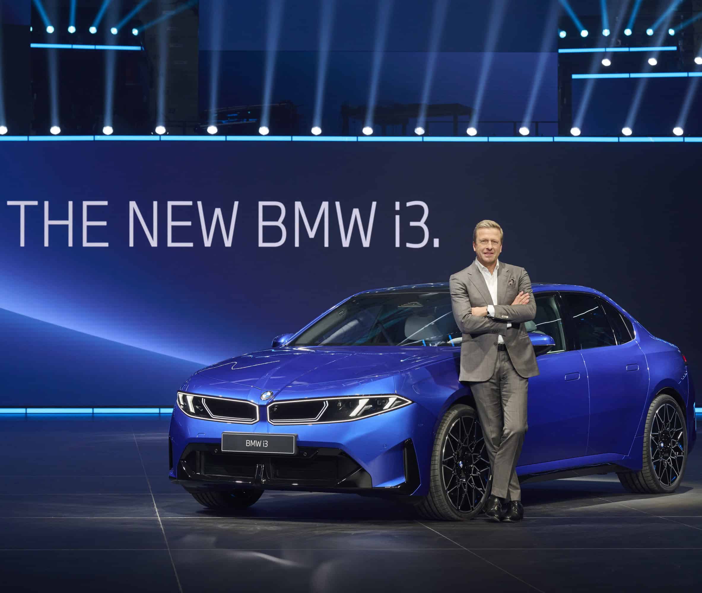 2026 BMW I3 SEDAN AND BMW CEO OLIVER ZIPSE