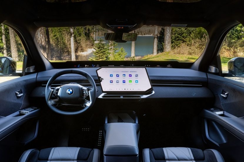 2026 BMW IX3 central display