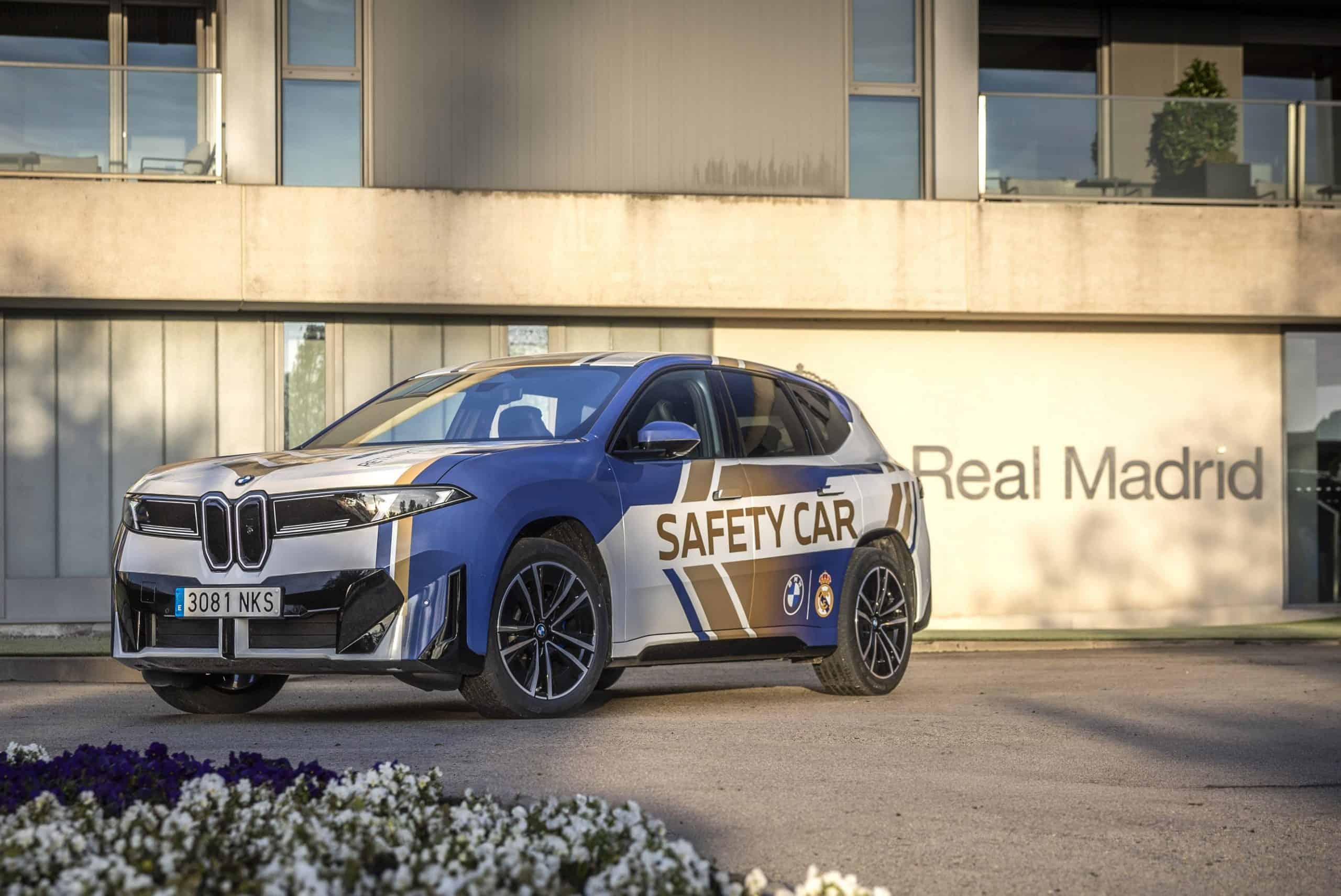 2026 BMW IX3 SAFETY CAR FOR REAL MADRID 4