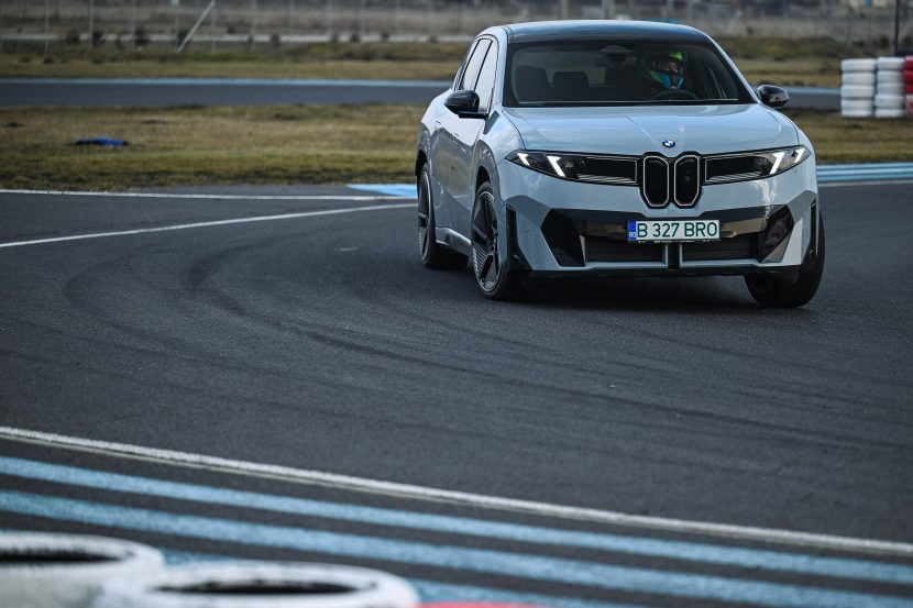2026 BMW IX3 on the track