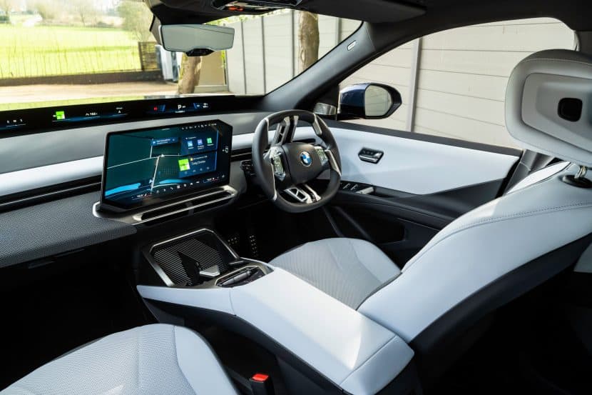 2026 BMW iX3 Shows White Interior In Right-Hand-Drive Form