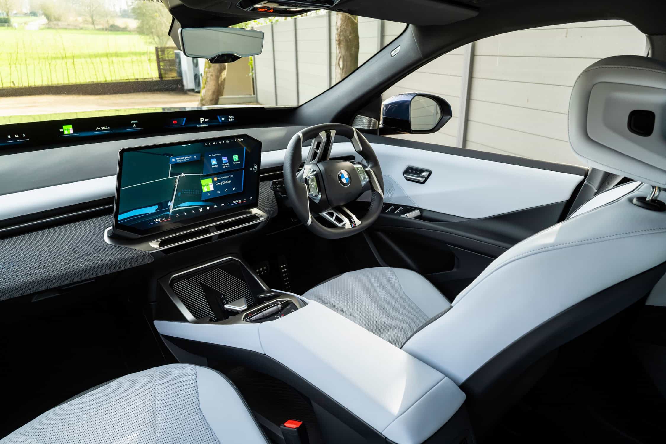 2026 BMW IX3 RIGHT HAND DRIVE WHITE INTERIOR 5