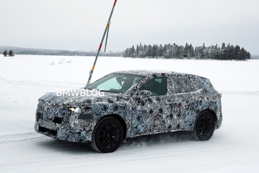 2028 BMW IX1 NB5 SPY PHOTOS side view
