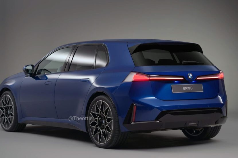 BMW i3 Compact Rendering Would Make A Great i1 Electric Hatch