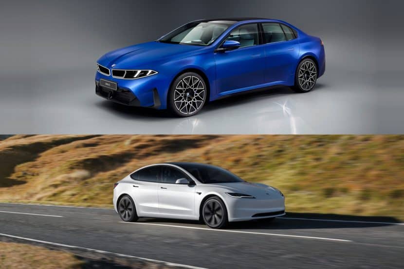 BMW i3 vs Tesla Model 3 Photo Comparison: BMW’s Neue Klasse EV Takes on the Benchmark