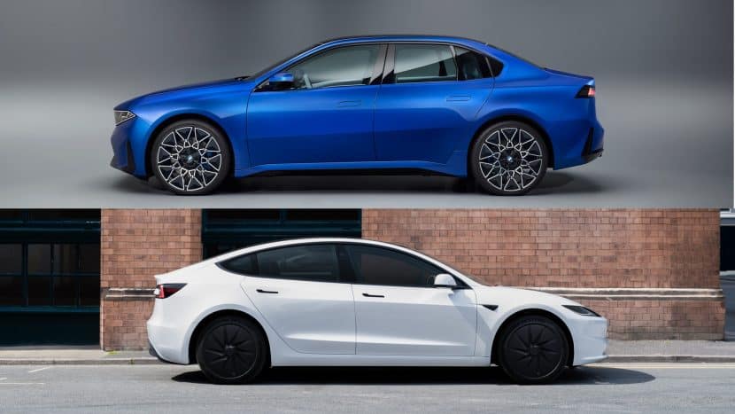 SIDE COMPARISON I3 VS MODEL 3