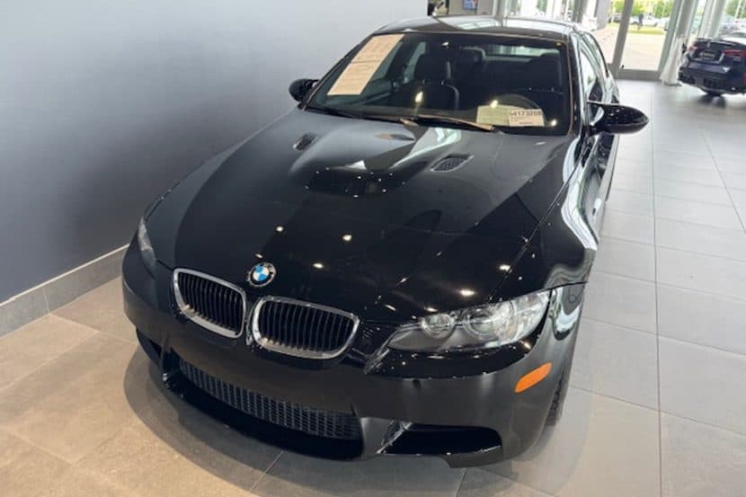 A 2011 BMW M3 Just Showed Up at a Texas Dealership With 723 Miles on the Clock