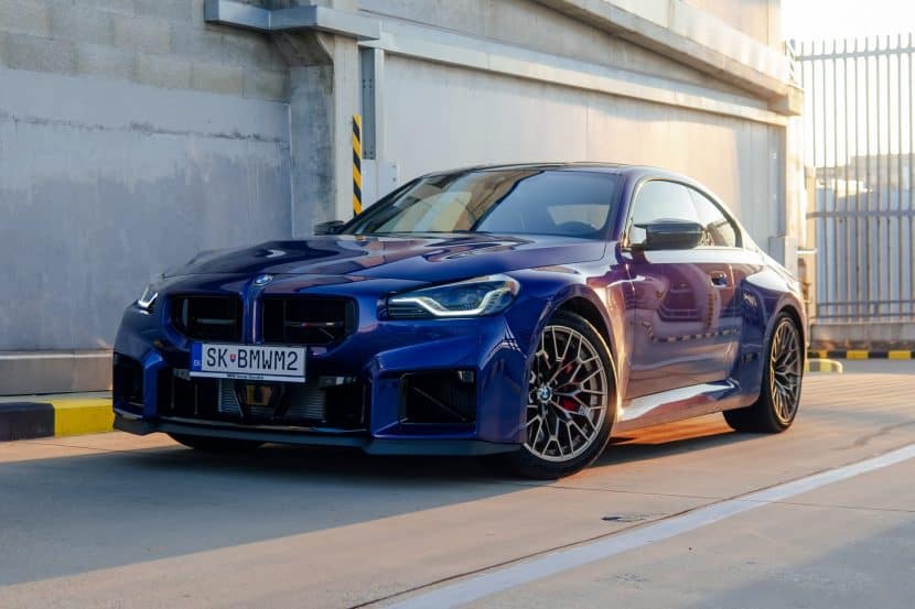 BMW M2 CS Turns Heads Draped In Individual Velvet Blue Paint