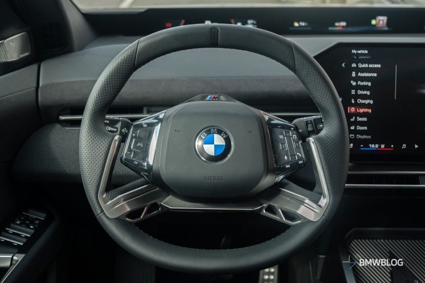 2026 BMW IX3 50 XDRIVE steering wheel