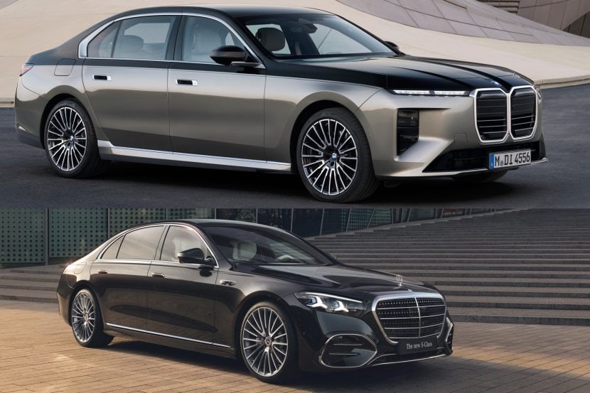 2027 BMW 7 Series LCI vs Mercedes S-Class: Photo Comparison