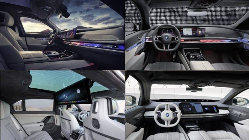 LCI 7ER VS 7ER INTERIOR