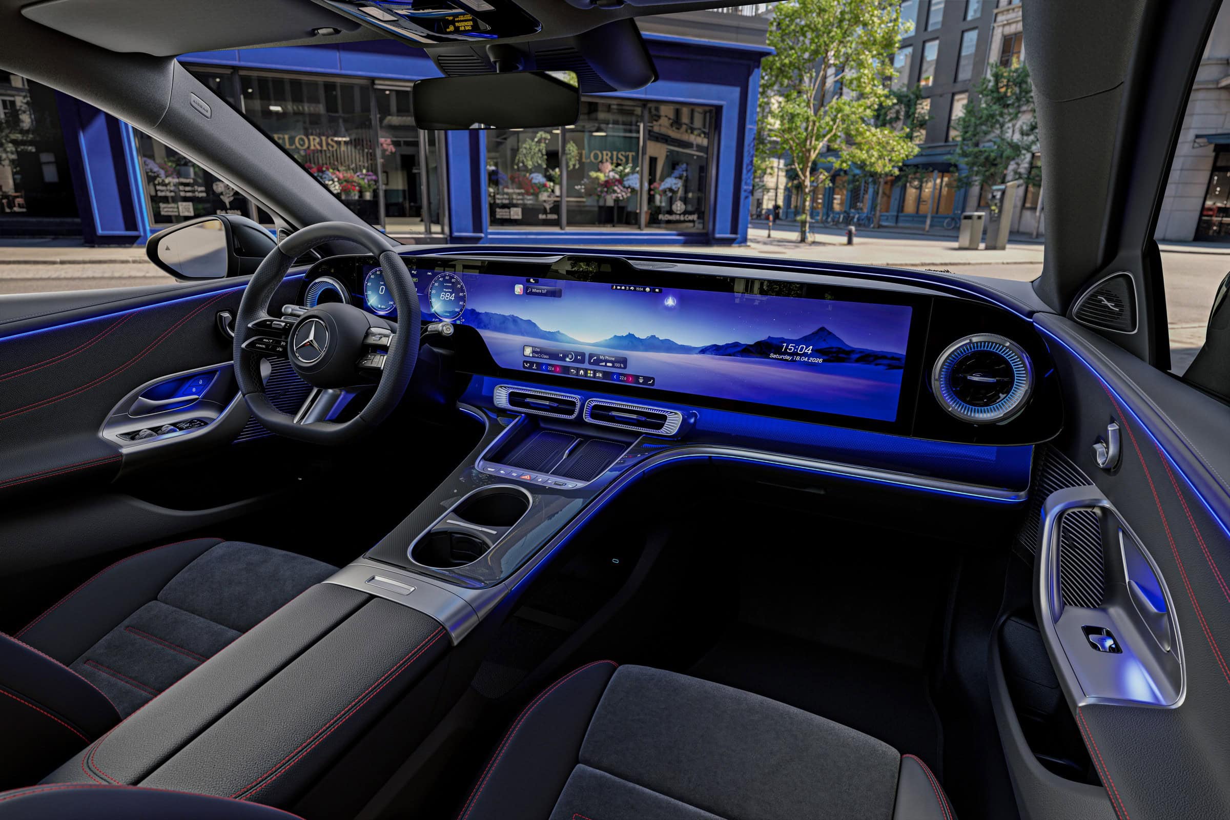 MERCEDES C CLASS ELECTRIC INTERIOR 1