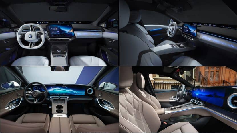 I3 VS E CLASS INTERIOR
