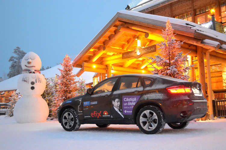 BMW X6 Expedition to Santa Claus’ Home in Laponia