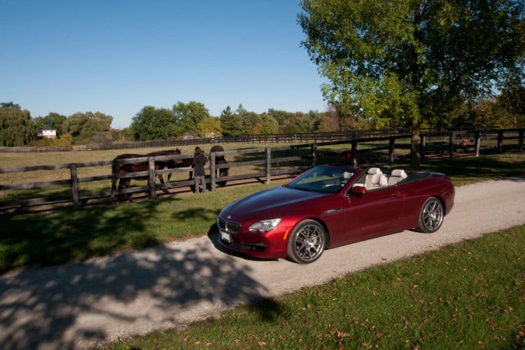BMW 650i Convertible Hits 259 KM/H With The Top Down On The Autobahn