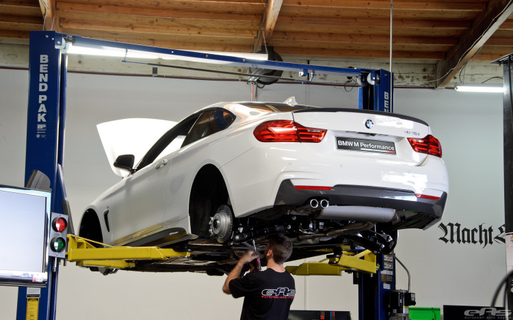 Alpine White BMW 428i Build