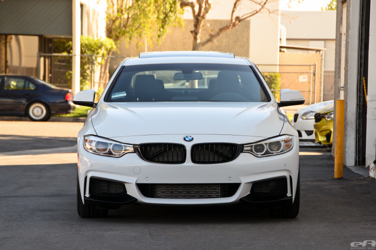 Alpine White BMW 428i tuned by European Auto Source