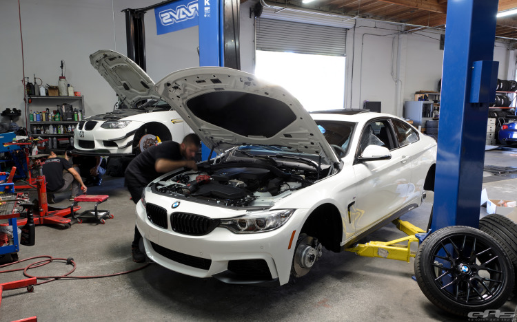 Alpine White BMW 428i Build
