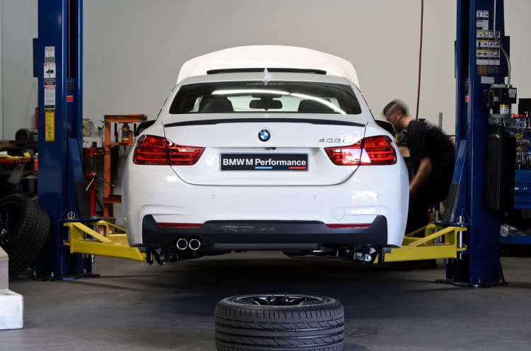Alpine White BMW 428i Build